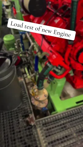 Load test of new Engine. #offshore #workatsea #scania #engineering #seafarer 