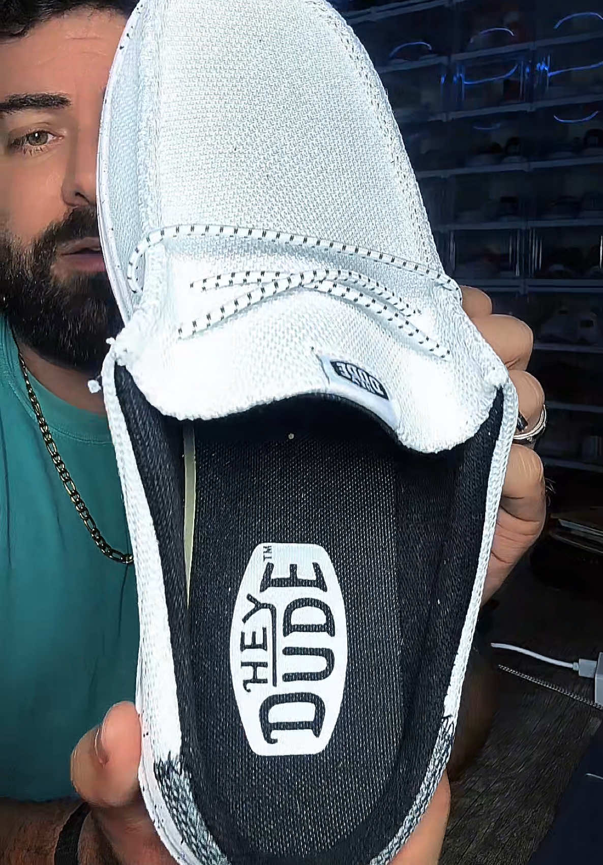 Heydude Wally Slip Comfortable Slip on Shoes @HeyDude #HEYDUDEpartner #tiktokshopcreatorpicks #elevatedhome 