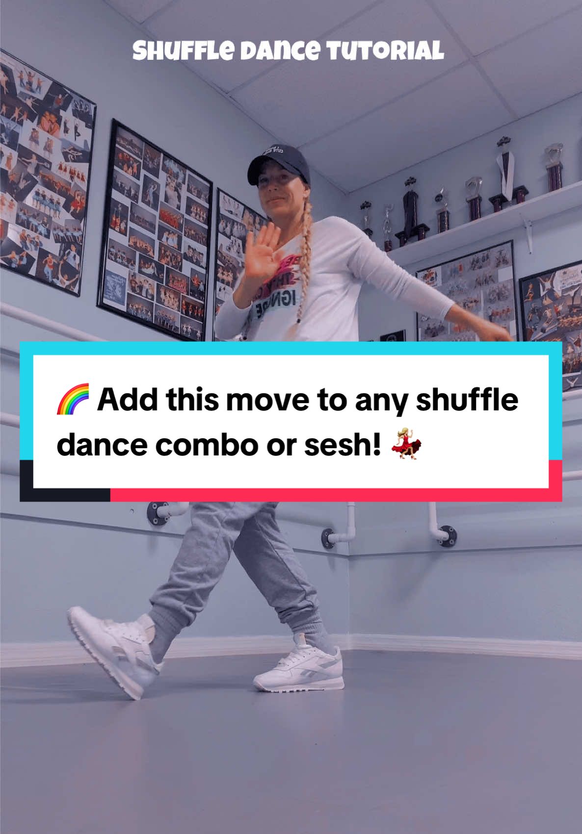 Easy shuffle dance tutorial 🌈 LetzGo! #fyp #foryou #Viral #shuffle #dance 