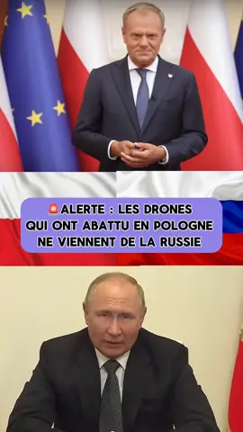 🔴 La Pologne accuse la Russie d’avoir envoyé 19 drones dans son espace aérien… mais les preuves sont contestées. ⚡️ Certains affirment que les débris viendraient en réalité d’Ukraine, dans une tentative de pousser l’OTAN à intervenir. 💬 Même Donald Trump s’est montré prudent, refusant d’accuser directement Moscou. ➡️ L’Union européenne, elle, critique la Russie… tout en continuant d’acheter son gaz et son pétrole par l’Inde et le marché noir. La question est claire : l’OTAN joue-t-elle sa crédibilité dans cette affaire ? #Russie #Ukraine #OTAN #Pologne #Géopolitique