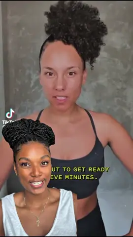 Only thing better than doing your skincare routine is doing it with our Goddess-in-Chief @Alicia Keys 💜✨ #SelfCare #skincare #KeysSoulcare #skincareroutine #grounding 