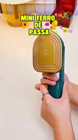 “Mini Ferro Portátil De Passar Roupa Para Viagem Bivolt 110v e 220v Alta Temperatura” #casaprática #dicasdeviagem #miniferrodepassarroupa #foryoupage#tiktokshop