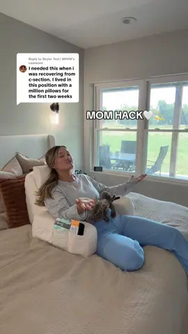 Replying to @Skylar Teal | WFHM I wish I had this 6 years ago!!!! #momhacks #nursingmom #breastfeedingmom #breastfeedingjourney #nursingpillow 