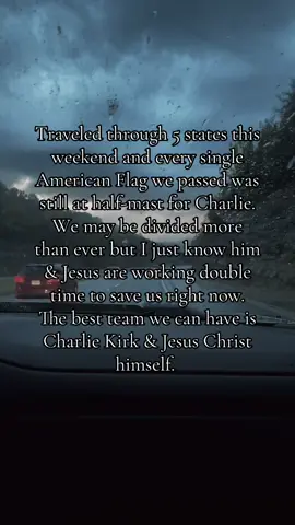 Charlie 🤝 Jesus. #charliekirk #jesuschrist #godweneedyounow #saveus #godbewithusall 