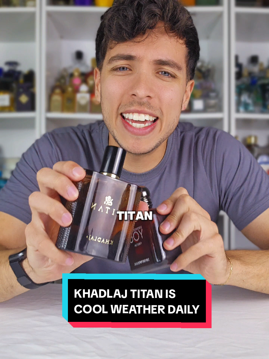 You need to get your nose on the new Khadlaj Titan 😏🔥 #fragrancetiktok #strongerwithyou #perfumetok #fragrance #cologne 