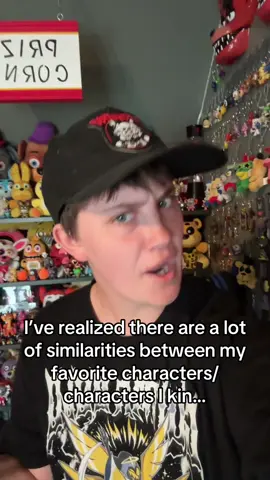 I’m very curious about why this is! It’s always intriguing to me when there are common denominators in these characters, it happens with my friends too! Sometimes the similarities are super random and specific! What are your weirdest similarities between your favorite characters or kins? #fnaf #fivenightsatfreddys #williamafton #williamaftonkinnie #billcipherkinnie 