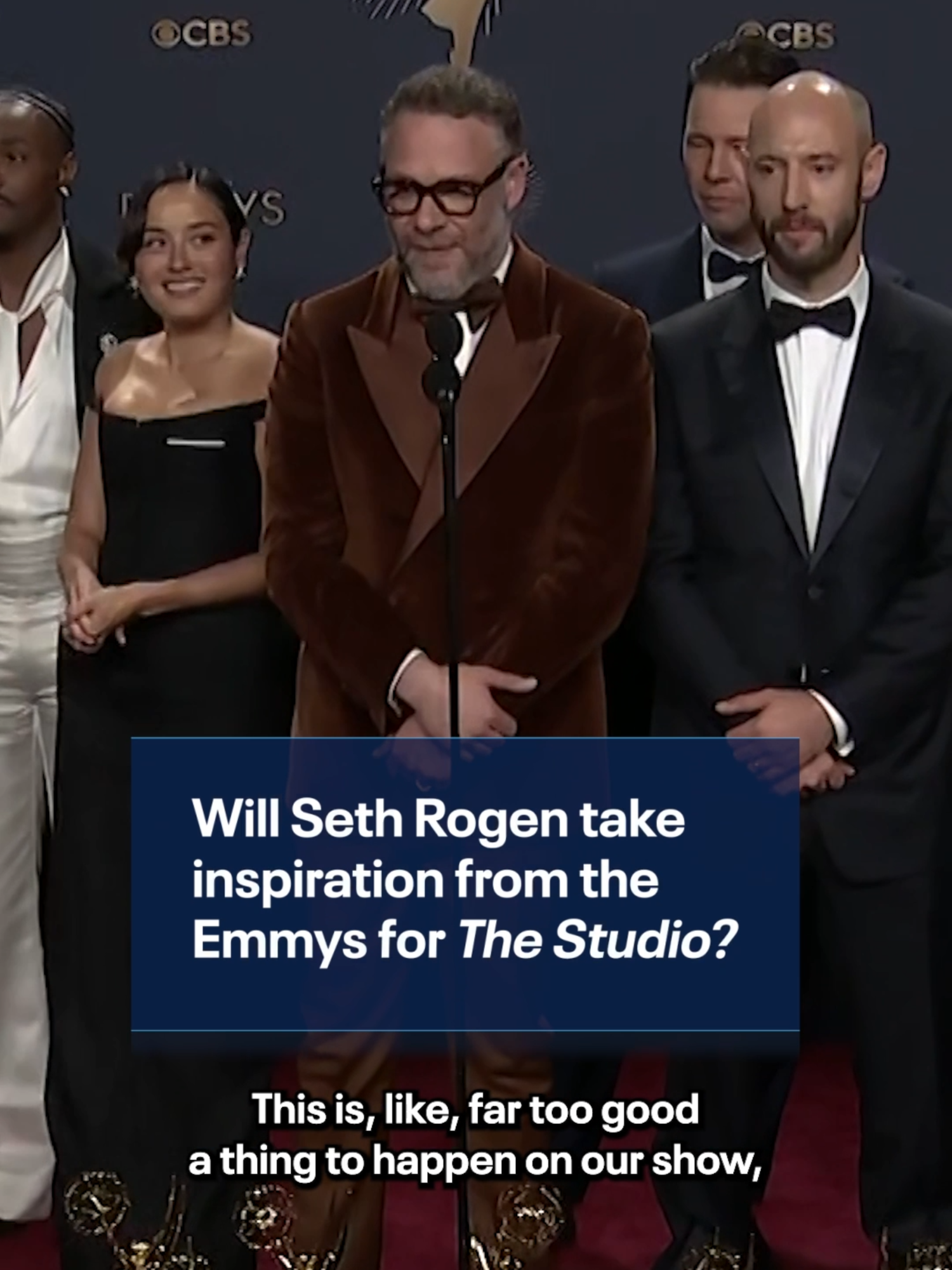 Seth Rogen reveals why the #Emmys win wouldn't work in 