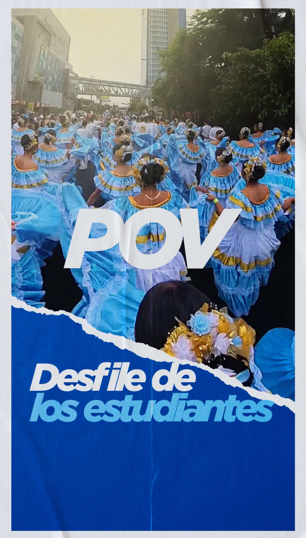 Así viven los estudiantes el orgullo de representar a El Salvador en 204 años de independencia. 🇸🇻✨