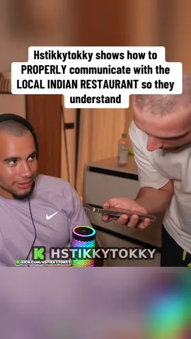 Hstikkytokky shows how to PROPERLY communicate with the LOCAL INDIAN RESTAURANT so they understand #hstikkytokky #hedgotclipped #clips #kickstreaming #edmatthews 
