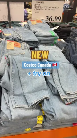 are you getting these @Levi’s mom jeans from Costco Canada? 🇨🇦 @Costco Wholesale #costcofinds #costcocanada #costcotiktok 