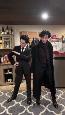 ll deserved tbh (I ripped the back of my suit for this) ll don’t forget to follow me on instagram! Same handle as here. Sherlock is @dorian ✨ // str4nge.cos ll #sherlock #sherlockholmes #moriarty #sheriarty #jimmoriartycosplay 