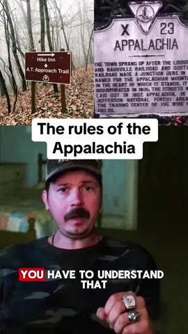 The rules of the Appalachia. #appalachia #appalachianmountains #scarystories #spookystory #appalachiantrail 