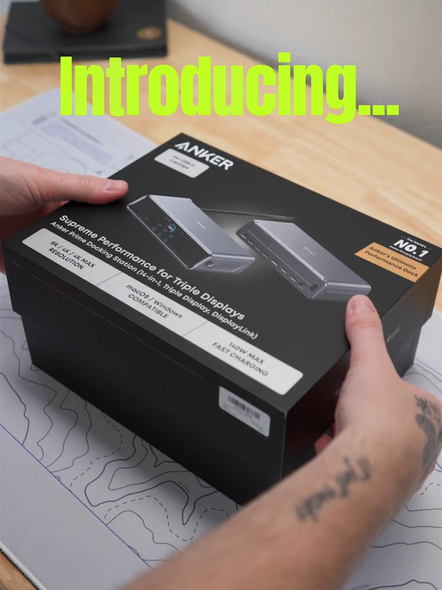 Always cool, always in control.  ⚡ Anker Prime Docking Station⚡ ✅ 14-in-1 ✅ 140W USB-C Upstream Charging ✅ Total 160W Output ✅ macOS and Windows Compatible ✅ Single 8K with Triple Display ✅ Active Cooling ⚡ Charge a MacBook Pro 0-50% in 30 min #anker #fastcharging #ankerprime