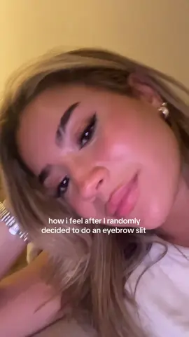 #slit #eyebrows #eyebrowslit #relatble #funny 