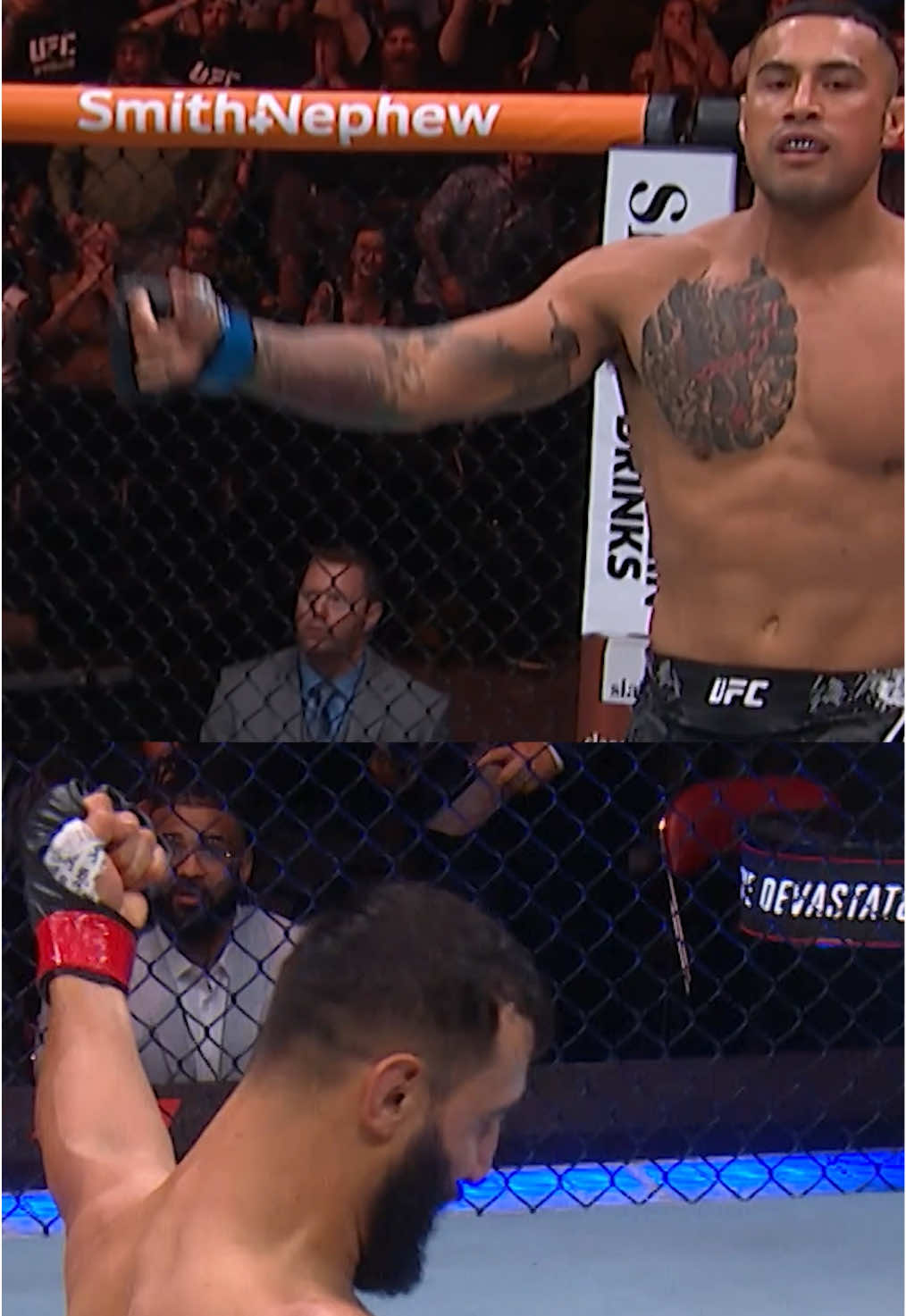 Some heavy hitters in our next main event 😤 Carlos Ulberg vs Dominick Reyes goes down NEXT Saturday! #UFC #mma #carlosulberg #dominickreyes 