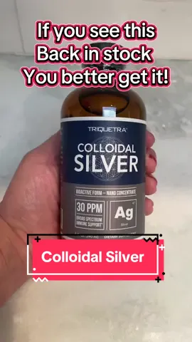 “Supports Balance • Wellness • Vitality” #ColloidalSilver #TriquetraWellness #AncientMinerals #NaturalWellness #HolisticLiving