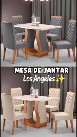 Mesa De Jantar 4 Lugares Los Angeles  #mesadejantar #mesalosangeles #mesa4lugares