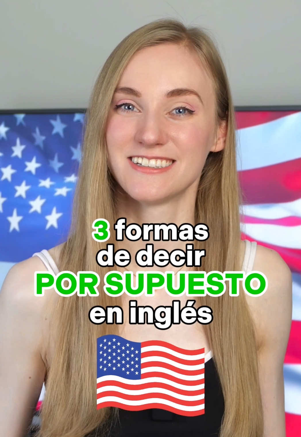3 formas de decir “por supuesto” en inglés 🇺🇸 #inglés #aprenderingles #inglesonline #inglesfacil