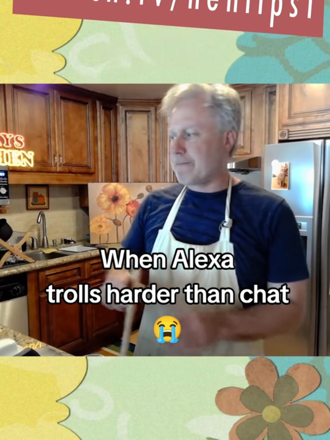 Catch Henry live at Twitch.tv/henlips1 link in bio! #henryskitchen #twitchclips #twitchstreamer #fyp #comedyclips #livestreamfails #alexa 