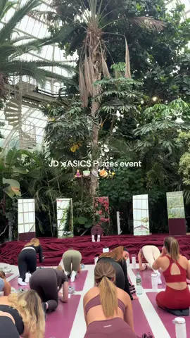 Gorgeous day with @JD Women @ASICS_Sport and DT Pilates 🩵✨