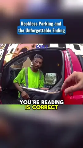 Reckless Parking and the Unforgettable Ending #cops #copsoftiktok #police #bodycam 