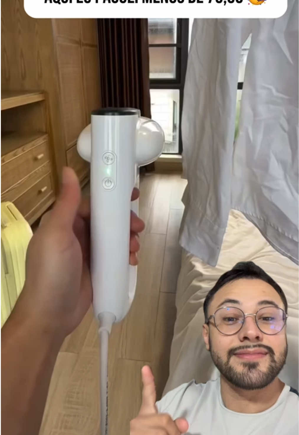 Ferro de passar roupa a vapor do TikTok Shop #donadecasa #casal #cozinha #casanova #receita 