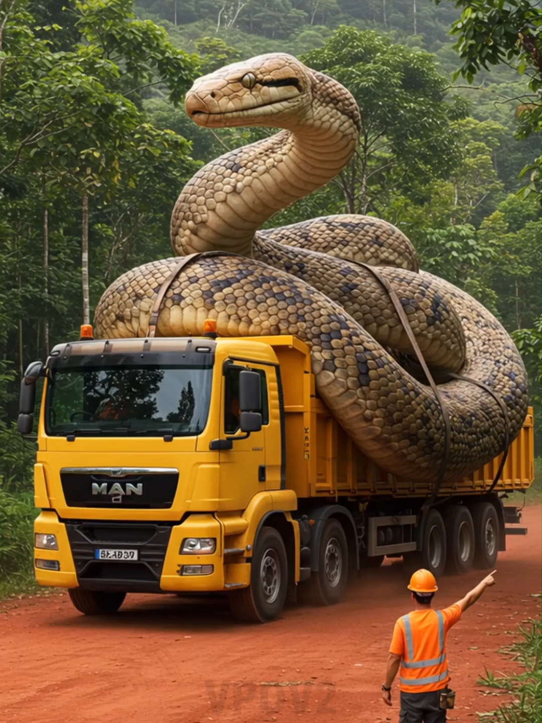 #truck #snake