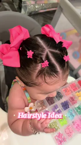 Hairstyle of today🩷#hairstyleideas #peinados #hairstyletutorial #MomsofTikTok #girlmom 