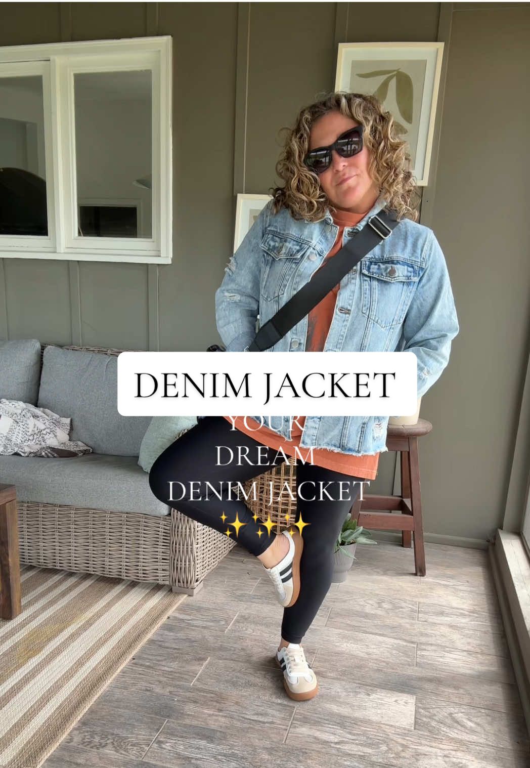 If you’re building a fall capsule closet, start here. This is the throw-on-and-go denim jacket your wardrobe’s missing. #petitefashion #denimjacket #jacket #falljacket #tiktokshopblackfriday  petite denim jacket, casual fall outfit, ripped denim coat, soft denim for petites, distressed raw hem jacket, layering piece for moms, fall capsule wardrobe, petite-friendly outerwear, TikTok Shop jacket, 40s mom fashion