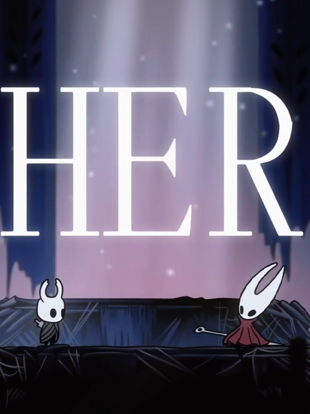 found her #hollowknight #edit #animation #lyrics 