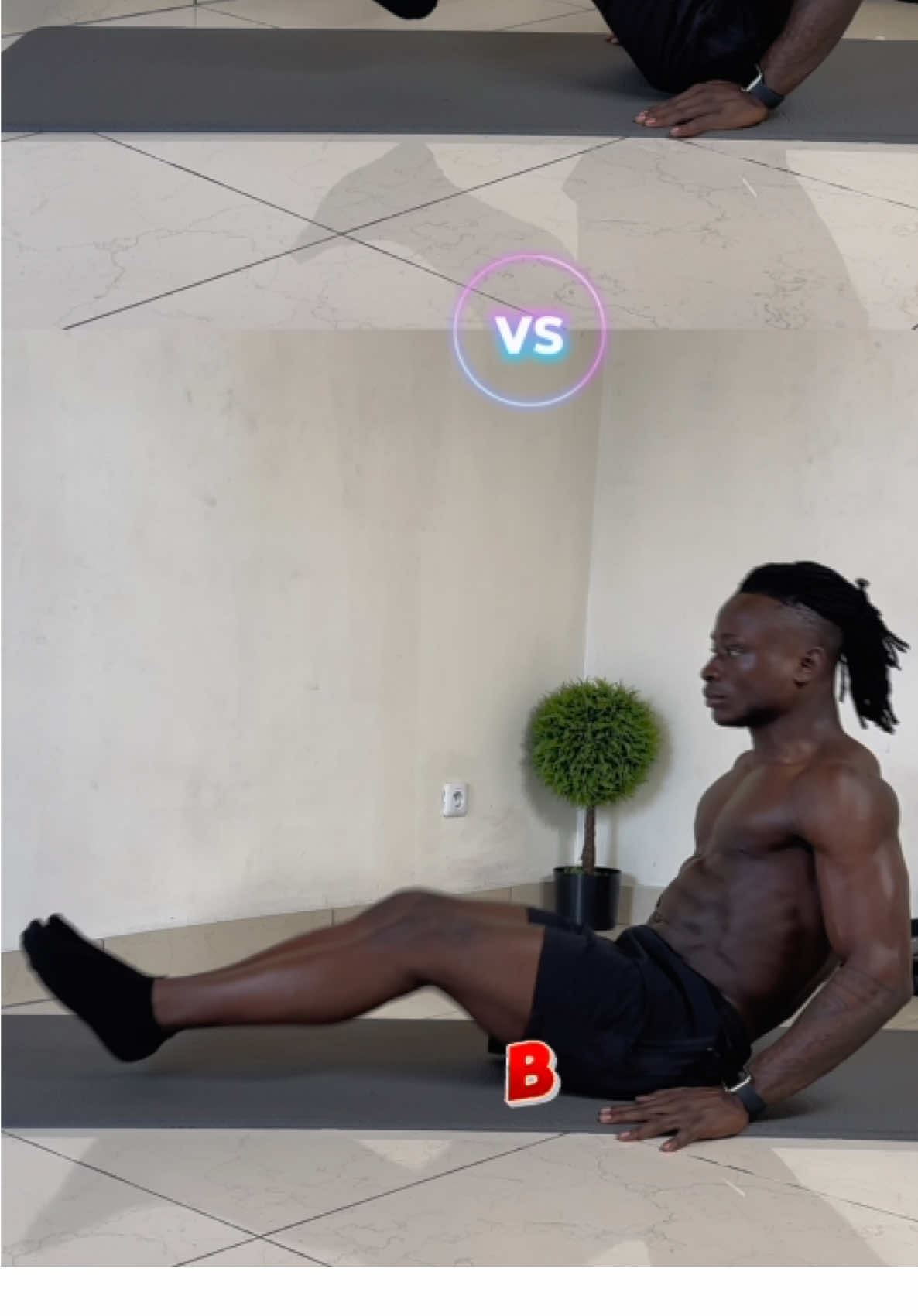 SLOW VS FAST. Which one is more effective? #workout #calisthenics #abs #fyp 
