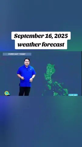 September 16, 2025 weather forecast #Pilipinas #UlatPanahon 