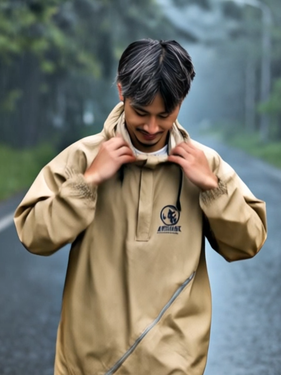 jas hujan model hoodie #jashujanmurah #jashujankekinian #jashujanhoodie 