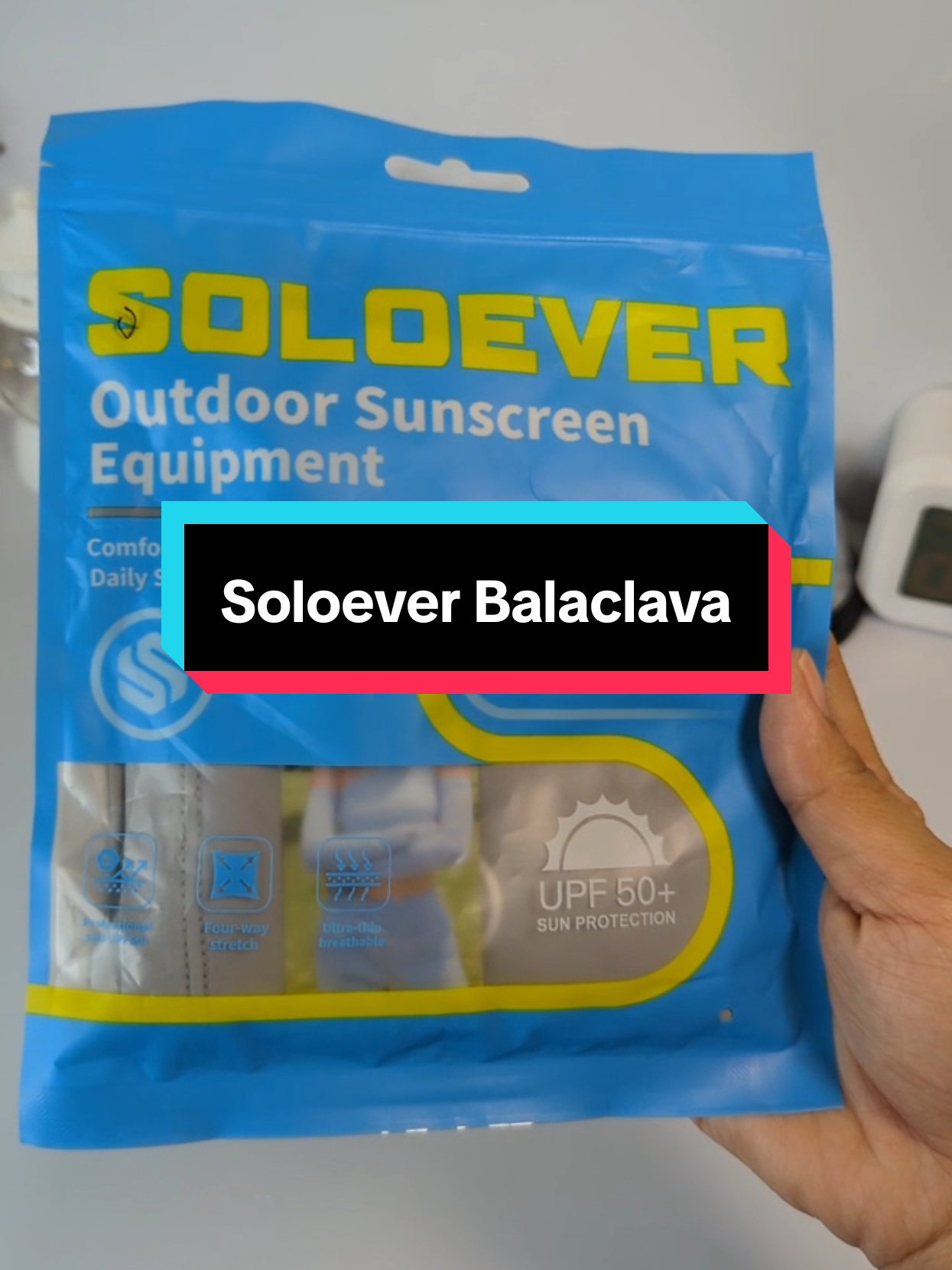 Soloever Balaclava Sunscreen cycling face mask #soloever #balaclava #agnesendaya #wowfinds 