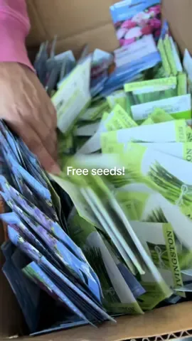Look at this AMAZING donation of seeds that Runnings in Hinsdale, NH gave to the Brattleboro schools!!