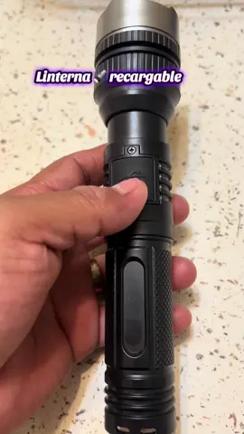 Linterna 2 en 1 recargable #linterna #rechargeablelight #flashlight #linternarecargable 