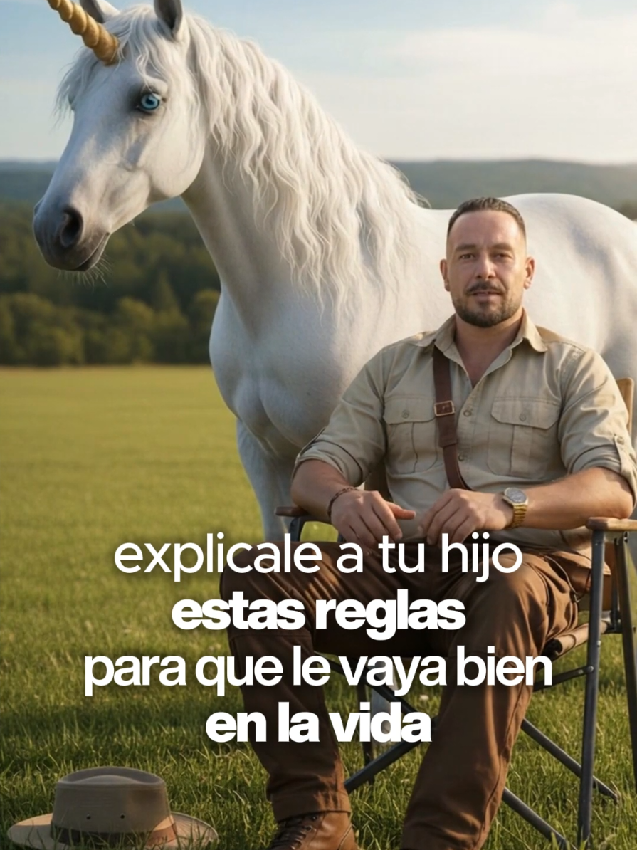 Dile a tu hijo que si quiere que algo bueno le pase en la vida, siga estas reglas. 🙏🏻 #relaciones #familia #padres #hijos #exito  			