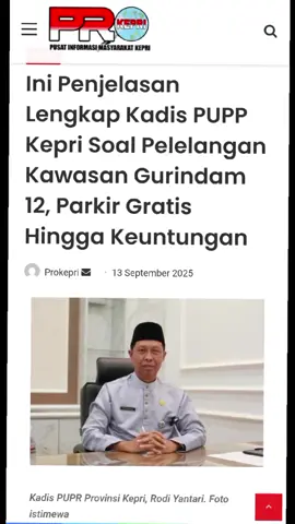 Ternyata Begini Mekanisme Pengelolaan Taman Gurindam 12 Kedepannya  #dinaspupr #tanjungpinang #fyppppppppppppppppppppppp 