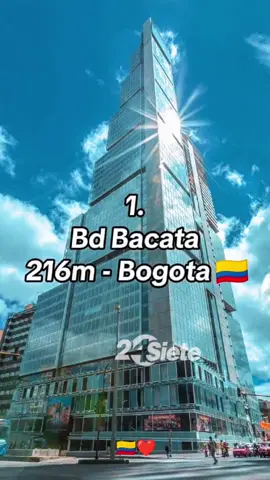 #Colombia 🇨🇴 Les presentamos los 10 Edificios más altos de Colombia. 😱🌇🏙️ ¿Cuál conoces ? Tomado de redes sociales. #Pitalito24siete #colombia #edificio #infraestructura 