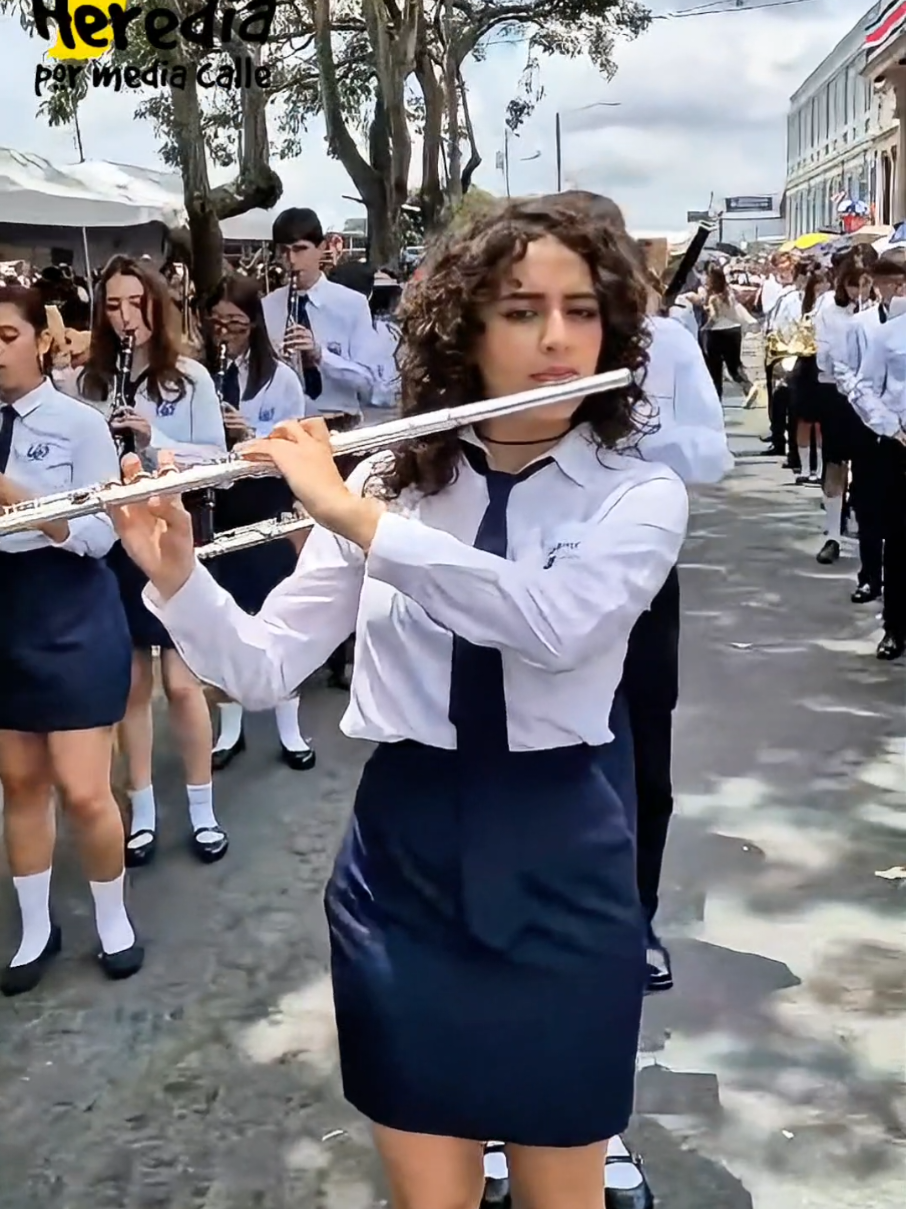 #Heredia | Así interpretó el Conservatorio Castella el Himno Patriótico al 15 de Setiembre. #CostaRica 