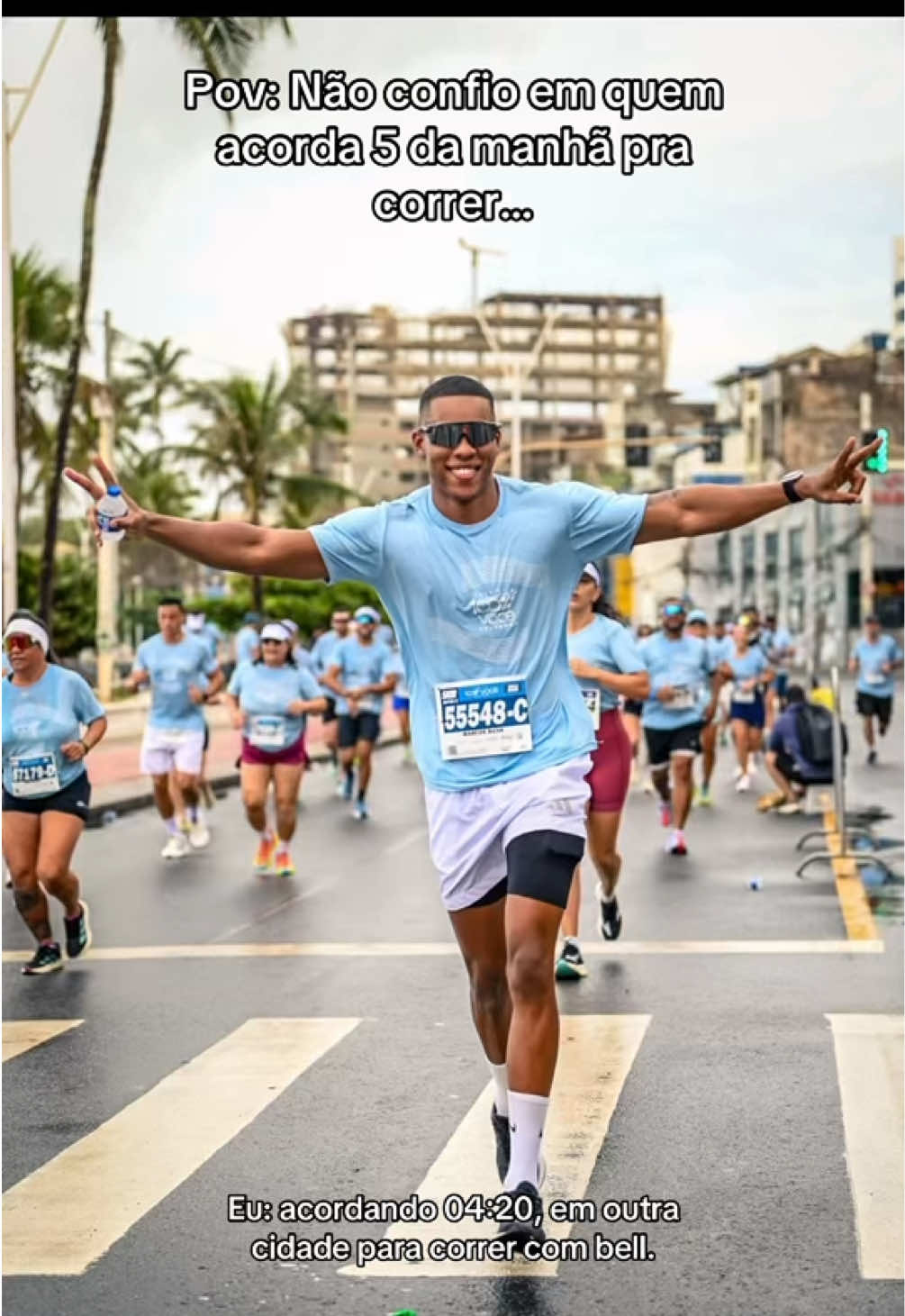 Bem assim 😂👌 Vídeo: @Marcos Silva  #corrida #corridacemporcentovc #corrida100porcentovocê 