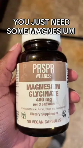 You just need some magnesium!!