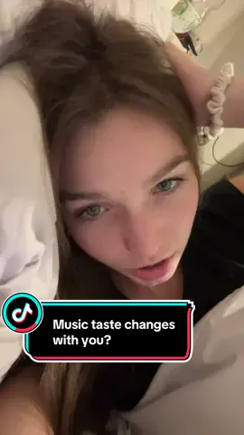 My music taste has changed with me🤪, do you by chance relate?