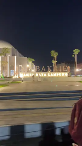 Masyaallah indah sekali #fy #bandarlampung #masjidalbakrie #lampungpride 