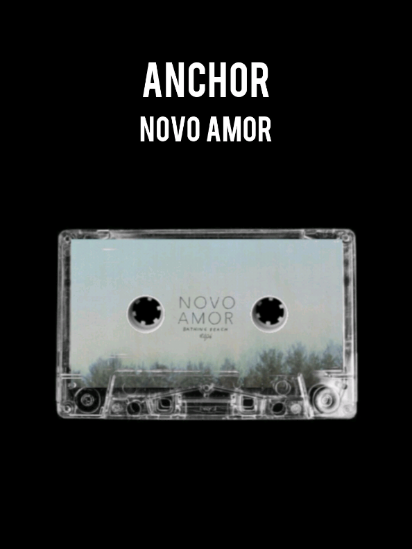 Anchor #novoamor #song #tipografia 