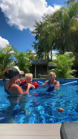 Sweet summer time☀️ @Stacey Coggins Jellison ❌ #pool#family#swimming#fyp#kennychesney  