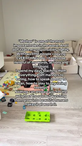 Forever grateful to be raising these beautiful little babies #motherhood #mother 