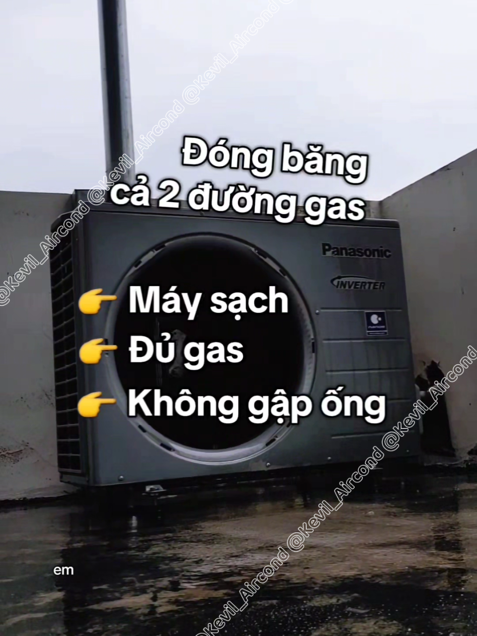 Máy sạch, đủ gas, không gập ống, nhưng máy lại đóng băng đường gas !?  Anh em ai đã gặp qua trường hợp này thì comment nha 😁 Video này em chỉ nói lướt qua mà không đi sâu chi tiết về ca bệnh.  Do đang có 1 định kiến là: - đóng băng đường hồi → auto dơ dàn lạnh ?!?! - đóng băng 2 đường → auto dơ dàn + thiếu gas ?!?! Video chi tiết em đang edit và sau này mới up lên nha 😁 . . . . . #kevil_aircond  #maylanh  #airconditioner 