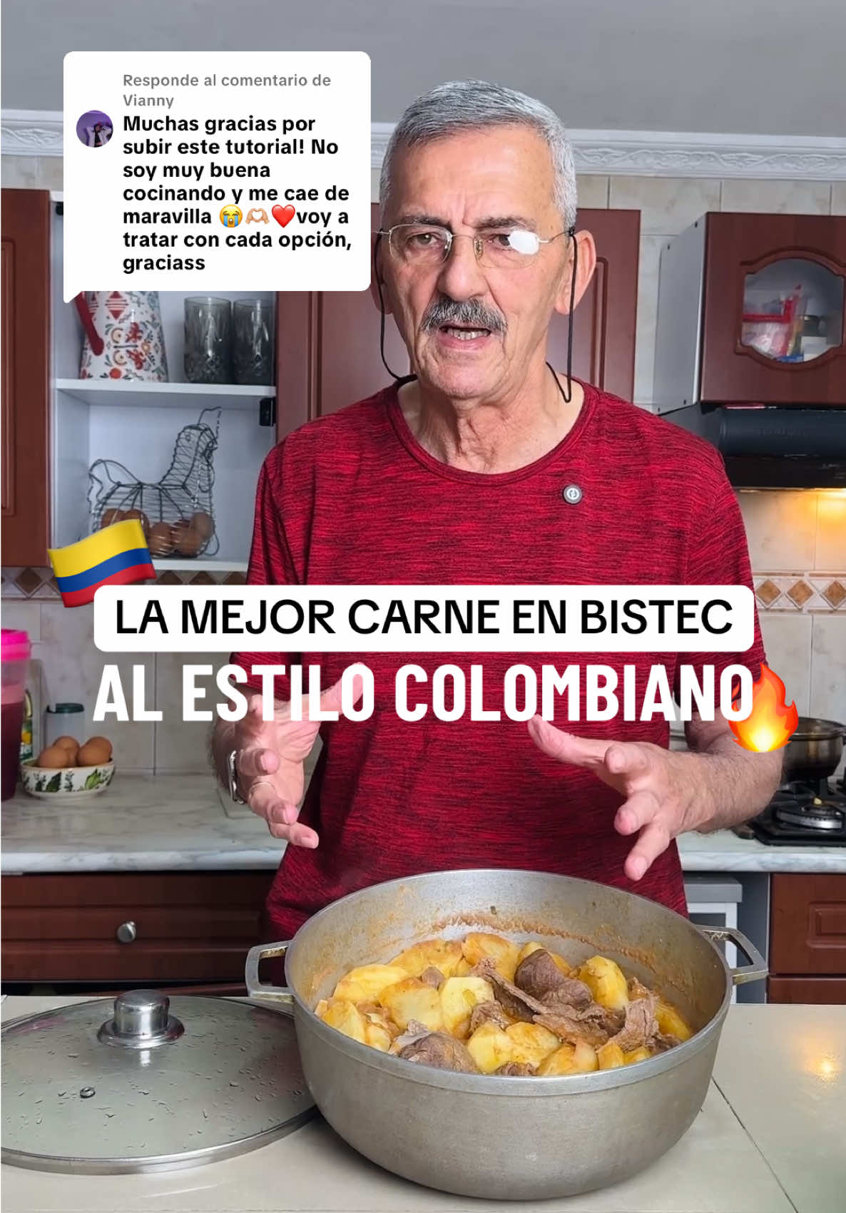 Respuesta a @Vianny esta es la mejor carne en bistec que podrás preparar fácilmente y muy deliciosa en tu casa🤩🥳 Te enseño paso a paso, cuéntame qué te gustaría aprender en una próxima receta! 🥓 #recetasfaciles #suegro #cocina #elsuegritodelasrecetas #cocinafacil 