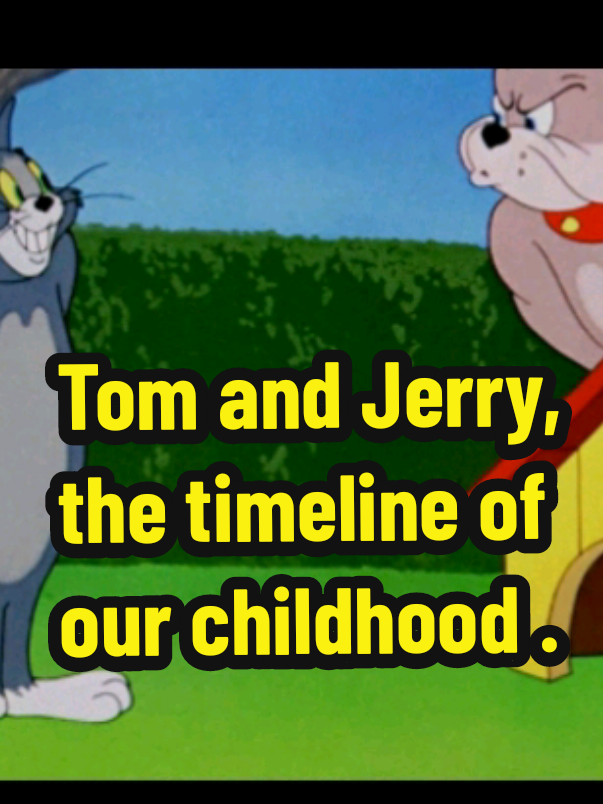Tom and Jerry, the timeline of our childhood.#spiketomjerry #entertainment 